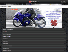 Tablet Screenshot of luckybike.com